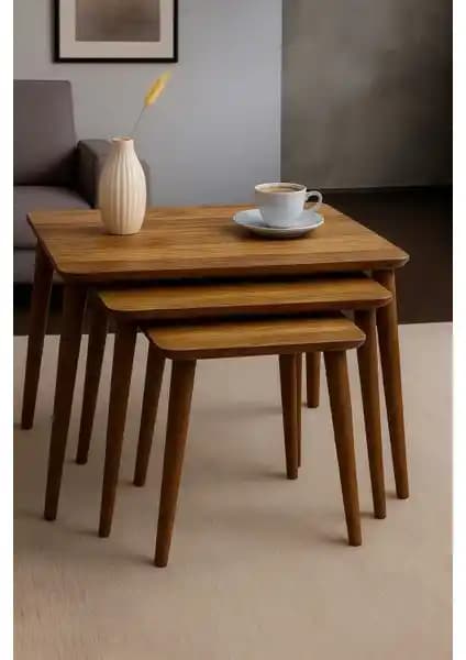 Ayge Istanbul ve Pratico Napoli 3'lü Zigon Sehpa Karşılaştırması ve Özellikleri