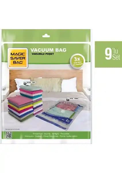 Magic Saver Bag Vakumlu Poşet Setleri Karşılaştırması 9'lu ve 3'lü Setler
