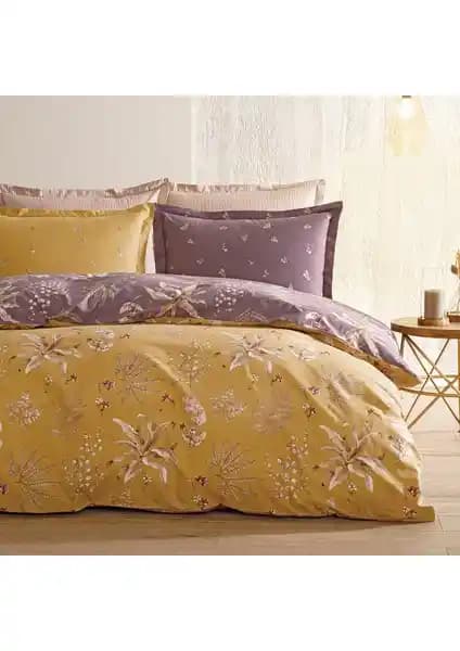 Puffy Elora Safran ve Yataş Aden Lacivert Tek Kişilik Nevresim Takımları Karşılaştırması