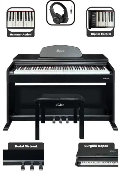 Kurzweil KA130WH ve Midex PLX-190BK Dijital Piyanoların Karşılaştırması 2