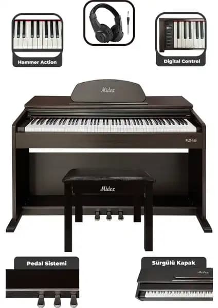 Kurzweil KA130WH ve Midex PLX-190SR Dijital Piyanolarının Karşılaştırması 2