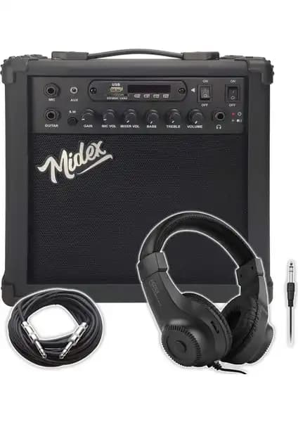 Midex MGA-25BK-HD ve MGA-25BN-PAK Gitar Amplifikatörleri Karşılaştırması 1