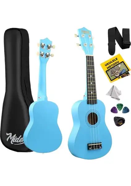 Midex UKX-901BL ve Rosa RU002-BK Soprano Ukulele Modellerinin Detaylı Karşılaştırması 1