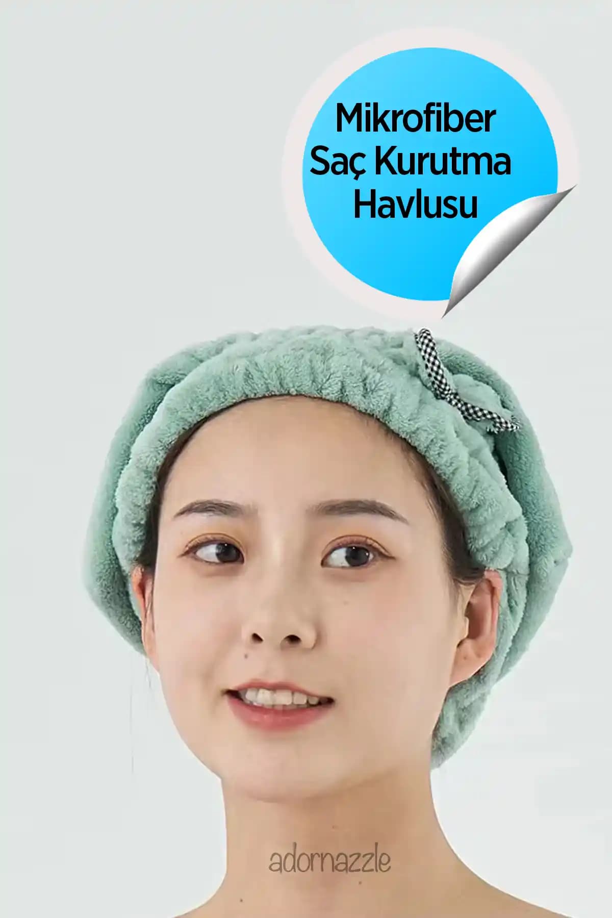 Adornazzle Mikrofiber Saç Havlusu: Hızlı Kuruma ve Yumuşaklık Sunan Modern Tasarım