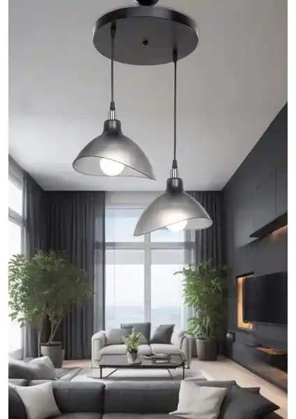 Ag Light Design Füme Sarkıt ve Modelight Gima Tekli Avize Karşılaştırması