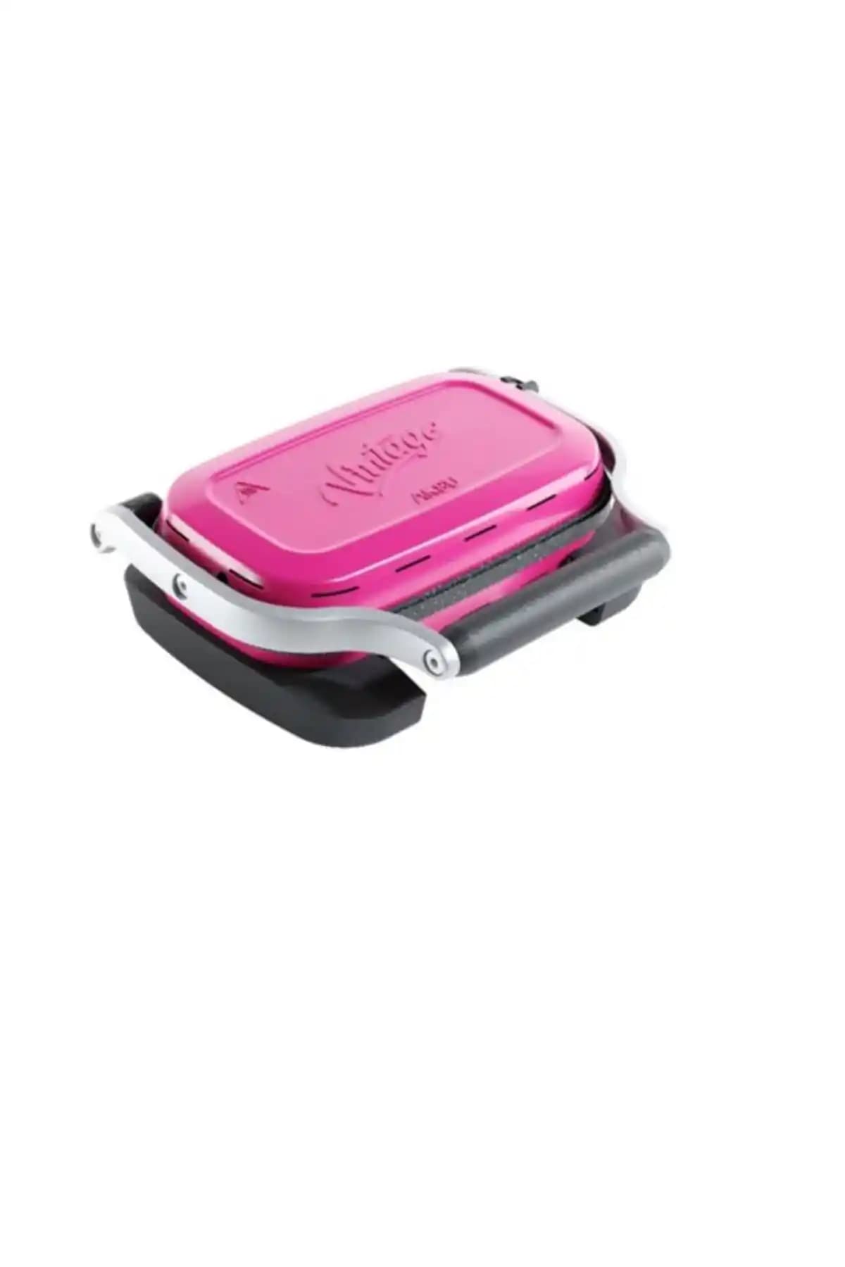Aksu Vintage Waffle Makinesi Double Barbie Pembe Şık ve Pratik Mutfak Aleti