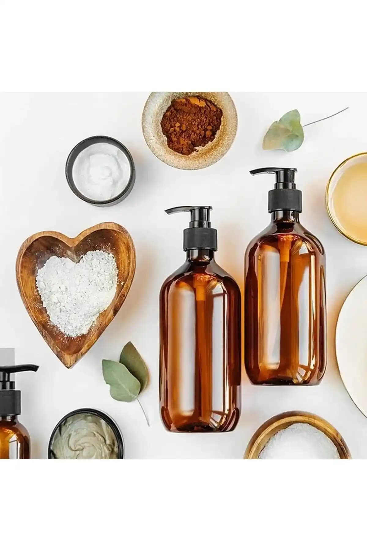 Amber Cam Şişe Sıvı Sabun: Estetik ve Dayanıklı Temizlik Çözümü