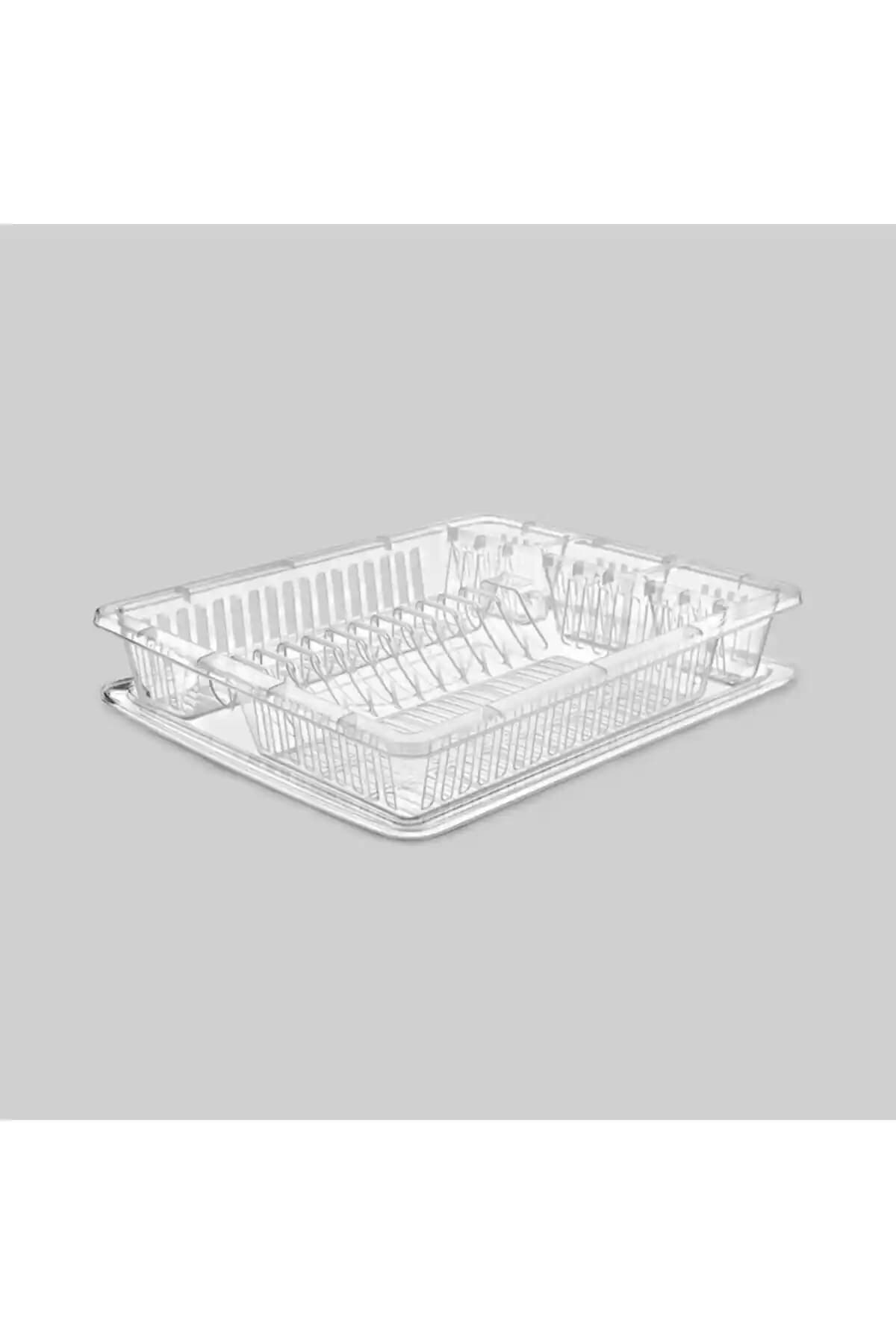 Anadolu AVM Süper Lüks Şeffaf Büyük Boy Bulaşık Süzgeci Modern ve Fonksiyonel Tasarım