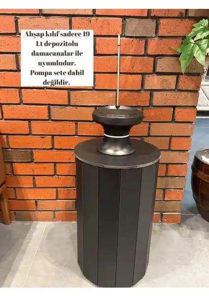 Arkitekt Ex Ahşap Damacana Sebil Kılıfı ve Saklama Kutusu Modern Tasarım