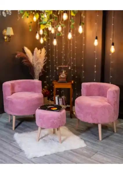 Ars Mobilya Pamuk Şekeri Çay Seti Ikili Koltuk ve Puf Takımı Özellikleri ve Değerlendirmeleri