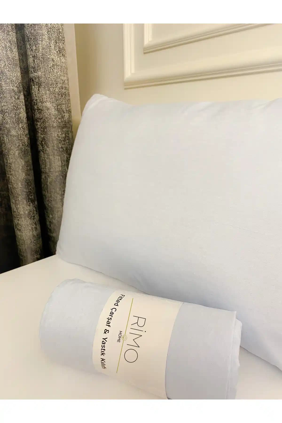 Atelier Home Çift Kişilik Mavi Ranforce Lastikli Çarşaf ve Yastık Kılıfı Ürün Tanıtımı ve Özellikleri