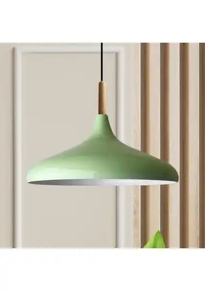 Bamyum Champion Ahşap Tekli Avize: Modern ve Şık İç Mekan Aydınlatma Çözümü