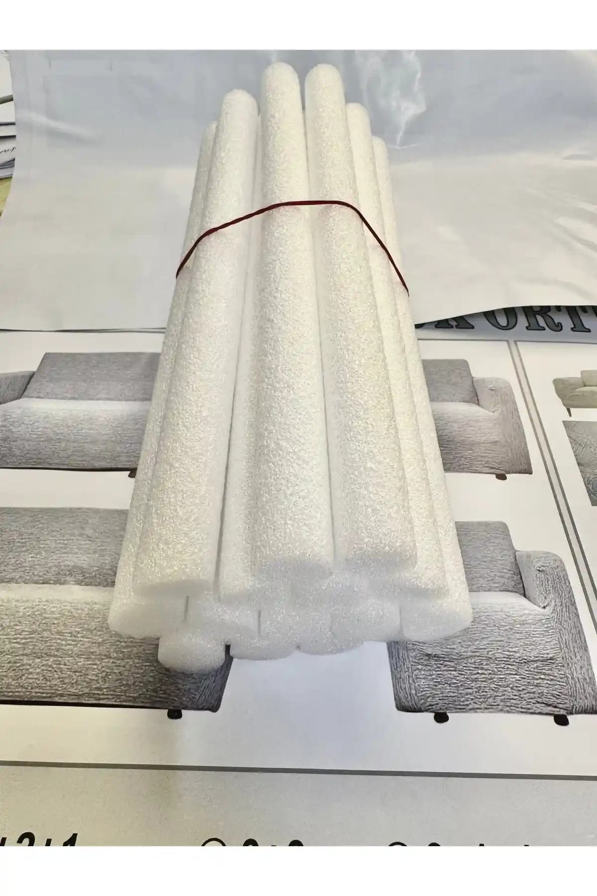 BAQDO Sünger Çubuk 8 Adet Koltuk Örtüsü Modern ve Dayanıklı Tasarım