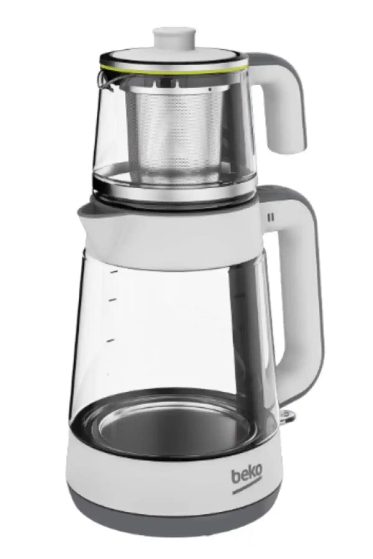 Beko CM 5964 Floral 1900 W Cam Demlikli Çay Makinesi: Estetik ve Fonksiyonellik Bir Arada