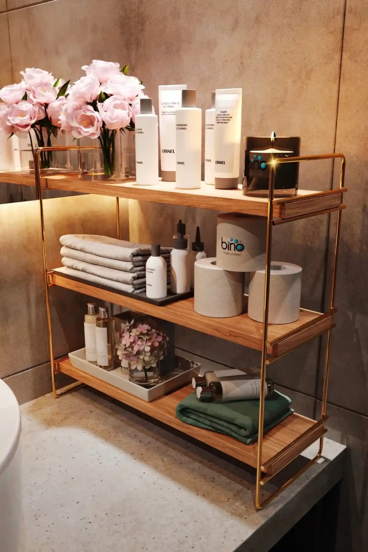 Bino Masa Üstü Düzenleyici Organizer: Modern ve Dayanıklı Ahşap Tasarım Çözümü