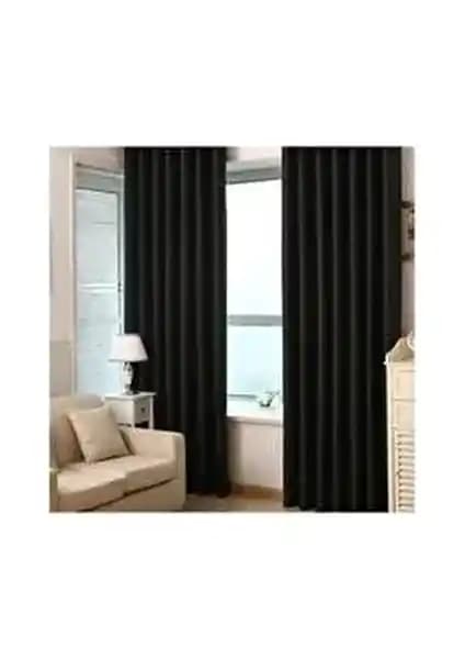 Brillant Blackout Karartma Güneşlik Perde Siyah Modern ve Uzun Ömürlü Tasarım