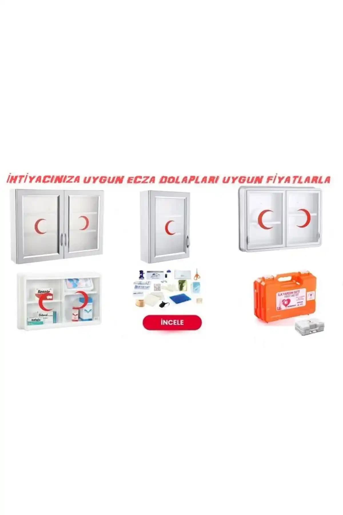 Çelik Ayna Ecza Dolabı Kapaklı PVC Malzeme ile Güvenli ve Şık Depolama Çözümü