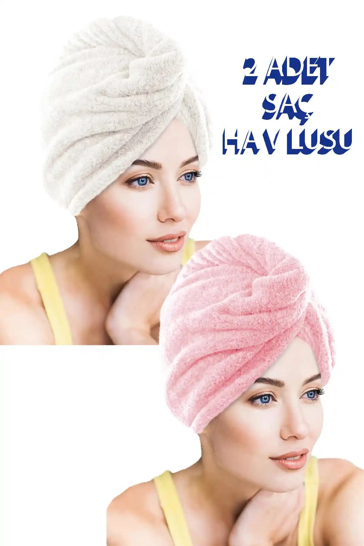 CHIZGY Mikrofiber Saç Havlusu Seti: Hızlı ve Sağlıklı Saç Kurutma Çözümü