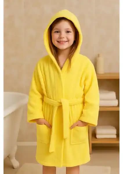 Çocuklar İçin Pamuklu ve Sevimli Kapşonlu Bornozların Karşılaştırması