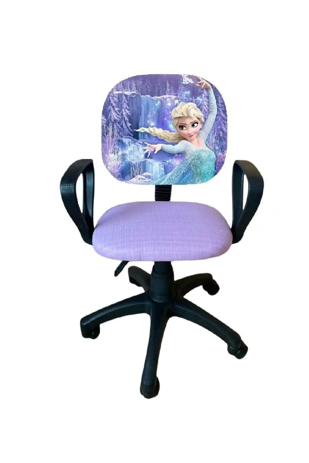 Depolife Frozen Desenli Çocuk Çalışma Koltuğu: Modern ve Konforlu Tasarım Özellikleri