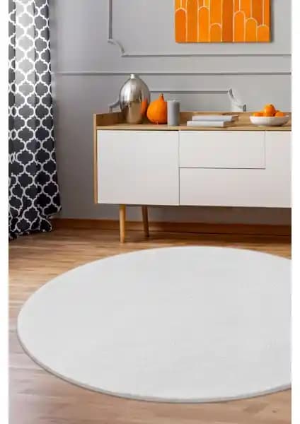 Dijidekor Beyaz Yuvarlak Post Halı ve West Home Makinede Yıkanabilir Halı Karşılaştırması