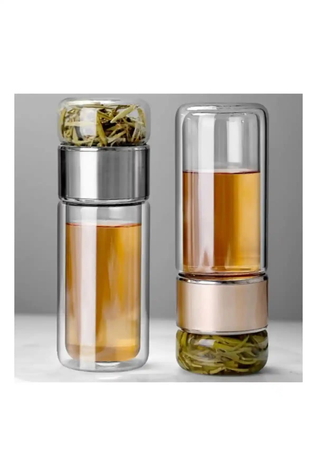 Dream Plus Çift Katlı Cam Demlik ile Pratik ve Şık İçecek Demleme Çözümü