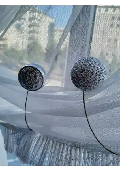 Edalı Mıknatıslı Dekoratif Perde Tokası: Modern ve Şık Çözümle Perde Düzenleme