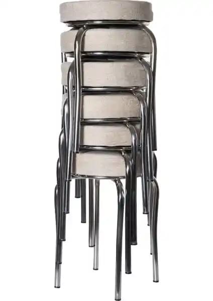 Ekip Metal Tabure Karşılaştırması: Krem ve Siyah Renk Seçenekleri ve Özellikleri