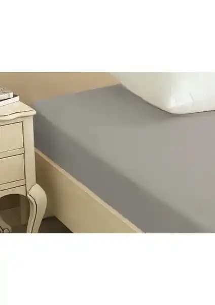 English Home Düz Pamuklu King Size Lastikli Çarşaf Modern ve Dayanıklı Yatak Takımı
