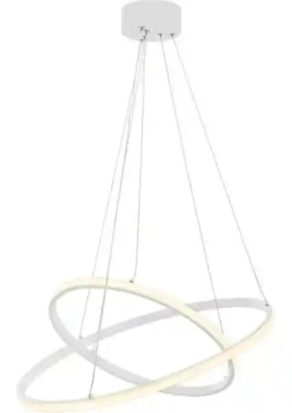 Eray Ayı Nlatma 2002-2 Beyaz LED Avize Modern ve Şık Aydınlatma Çözümü