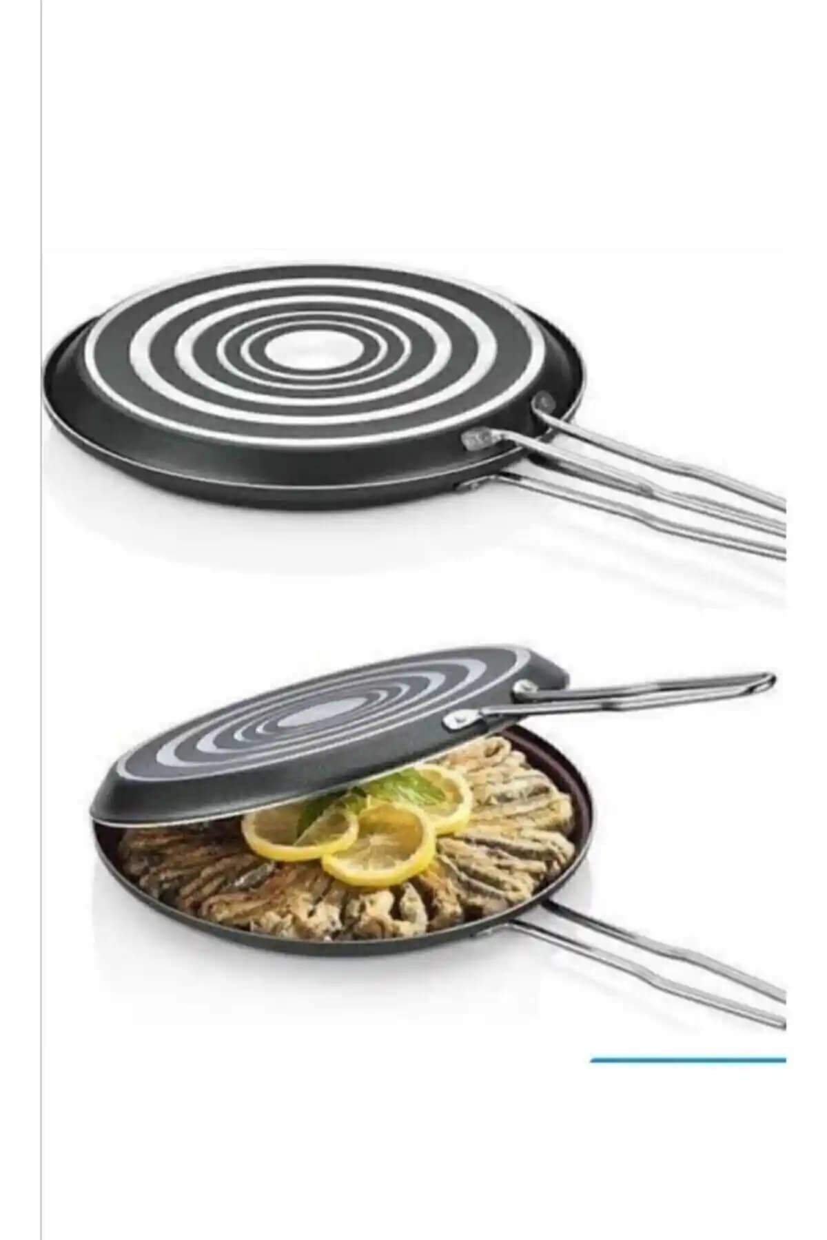 ERPA AVM Arselon 32 Cm İkiz Balık Tavası: Dayanıklı ve Pratik Pişirme İçin Ideal Seçenek