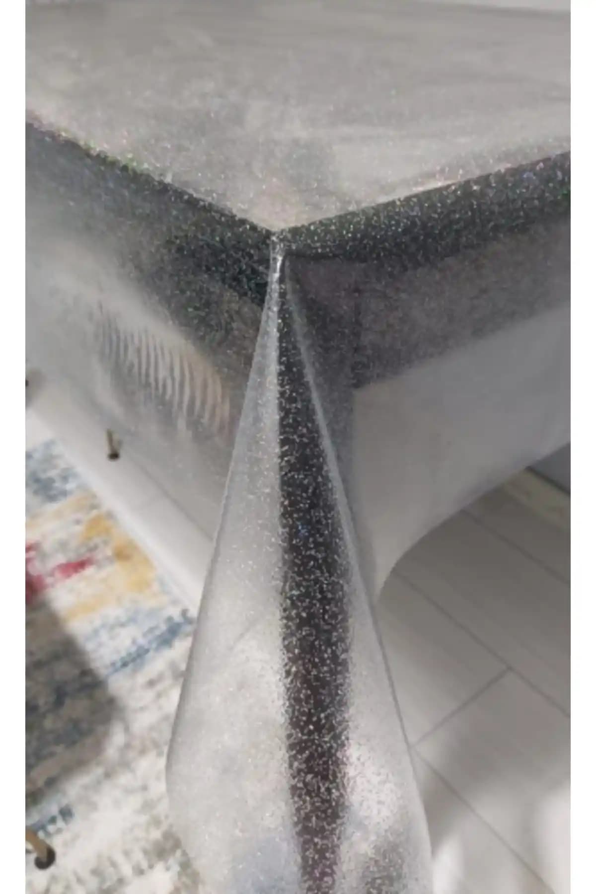 ETA TİCARET Simli Şeffaf Yıkanabilir Muşamba Masa Örtüsü Özellikleri ve Kullanım İpuçları