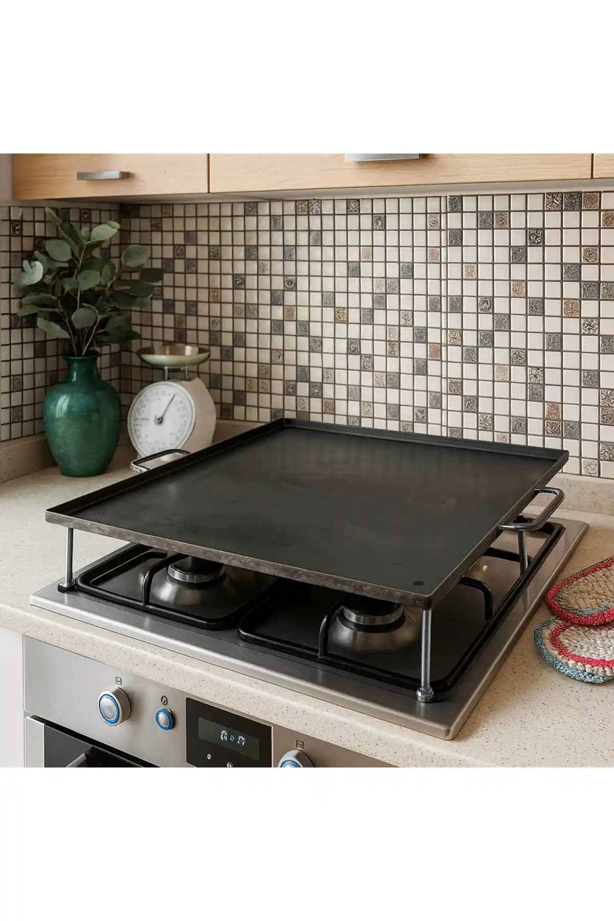 FBT Ocak Üstü Gözleme Sacı: Dayanıklı ve Pratik Mutfak İçin Uygun Çelik ve Granit Malzeme