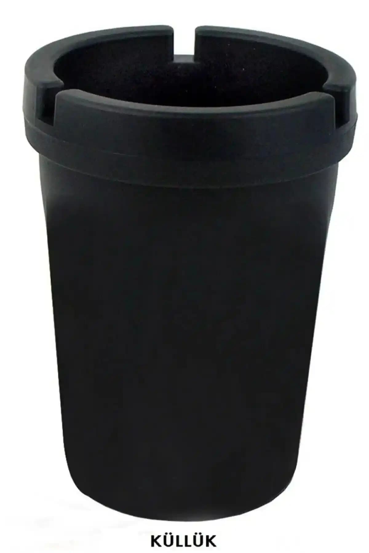 FBZhome Plastik Kokusuz Siyah Küllük Modern ve Dayanıklı Tasarımıyla İç Mekanlar İçin Uygun