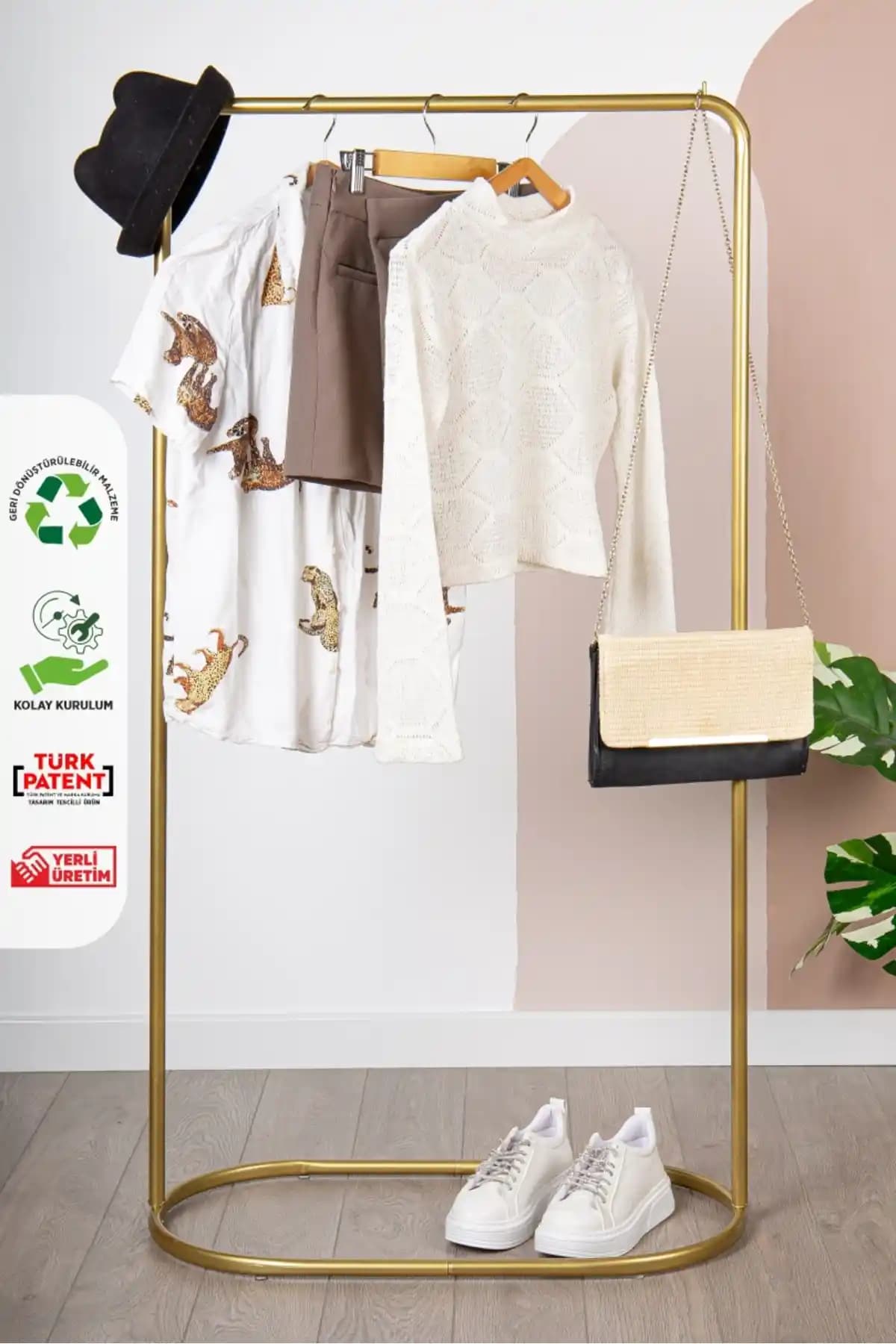 Fec Reklam Zodyak Konfeksiyon Askılığı Modern ve Dayanıklı Depolama Çözümü