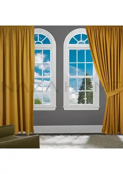 Fon Perdeleri Karşılaştırması: Hardal Kadifemsi ve Yeşil Pilesiz Modellerin Özellikleri