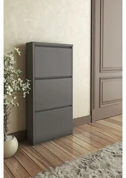 Gada Grup 3'lü Metal Ayakkabılık Modern Tasarım ve Fonksiyonellik Sunar