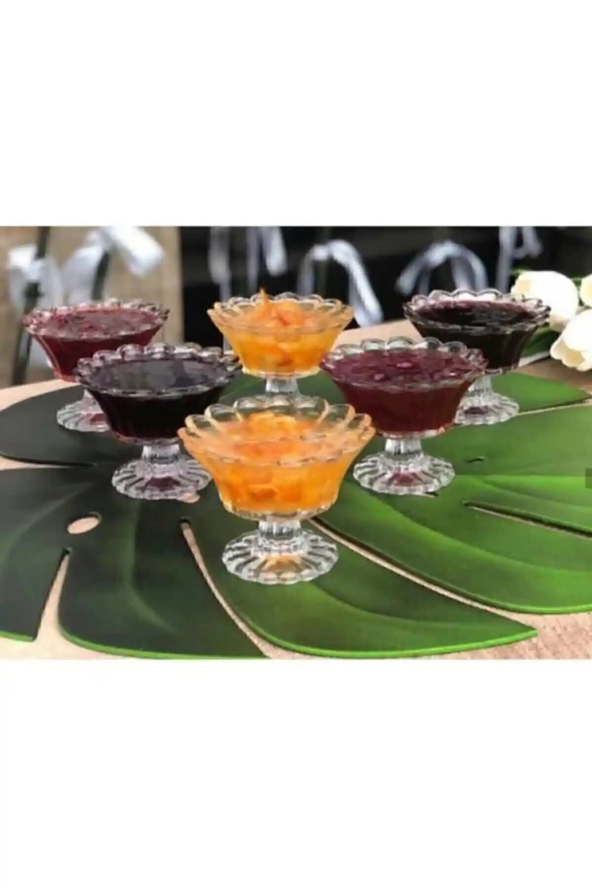 Genel Markalar 6 Adet Ayaklı Cam Şekerlik Reçellik ve Lokumluk Seti Detaylı İnceleme