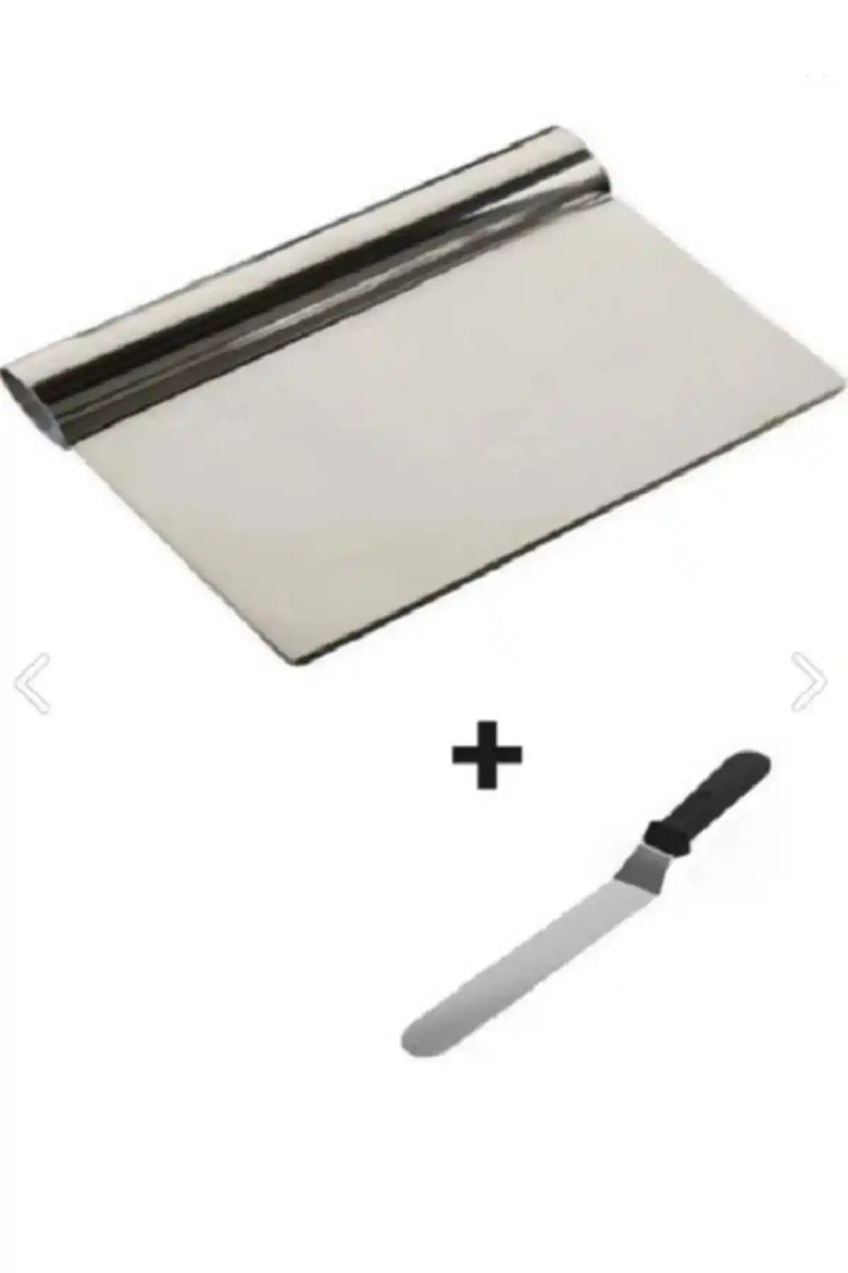 Genel Markalar Profesyonel Mutfak Seti: Paslanmaz Çelik Spatula ve Kazıyıcı