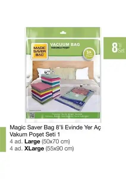 Gogidigo 8’li Vakumlu Hurç Seti ile Eşyalarınızı Güvenli ve Pratik Şekilde Saklayın