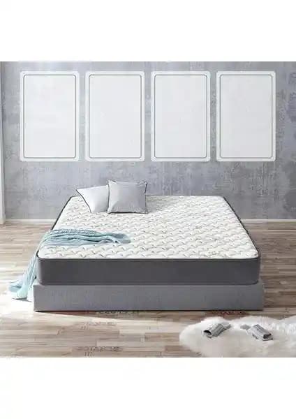 Heyner Hybird Bamboo Kumaş Yaylı Yatak 70x170 cm Çocuklar ve Gençler İçin Konforlu ve Dayanıklı