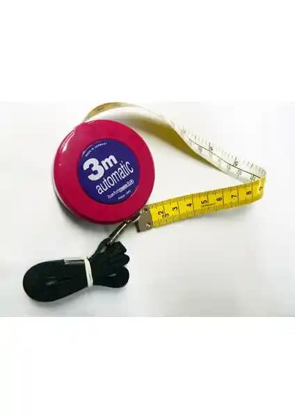 Hoechstmass 3 Metre Otomatik Boyuna Asmalı Mezura: Dayanıklı ve Çok Yönlü Kullanım İçin