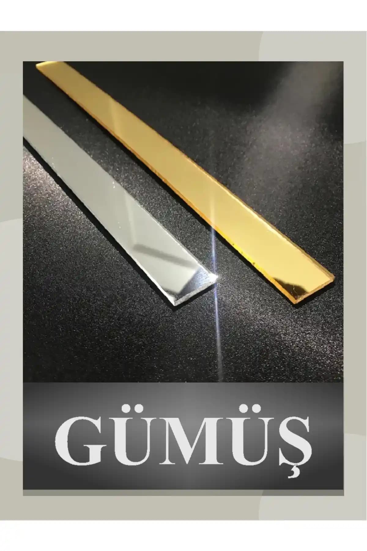 HomeJamin Dekoratif Gümüş Pleksi Aynalar ile Modern ve Şık Duvar Dekorasyonu Çözümü