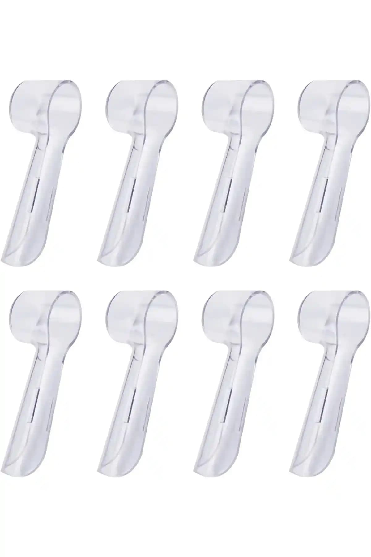 İbrush Oral-b İçin 8 Adet Koruyucu Kapak: Hijyenik ve Dayanıklı Diş Fırçası Koruma Çözümü