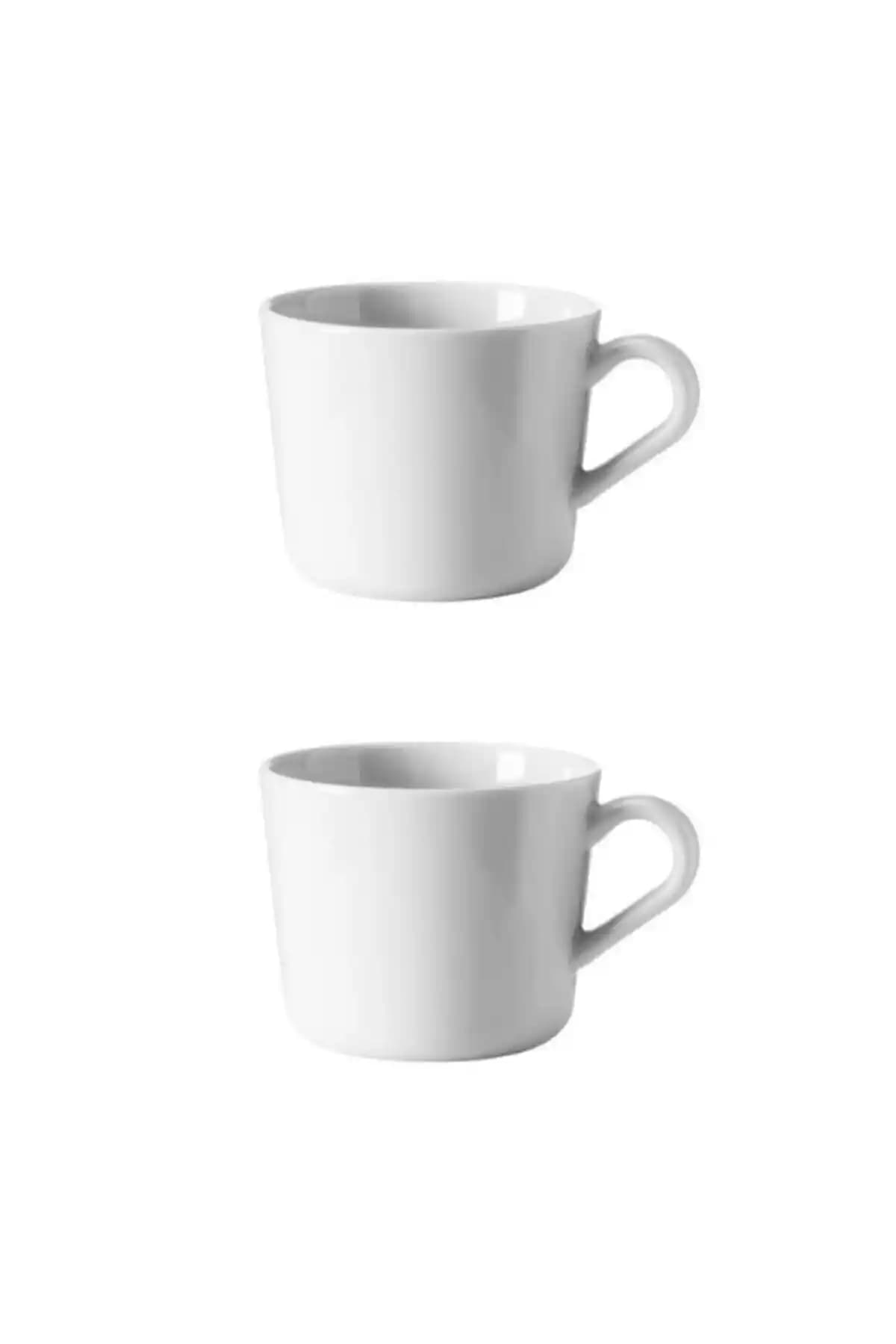 İKEA Beyaz Porselen Kupalar: Modern Tasarım ve Dayanıklılık ile Şık Mutfak Dekoru