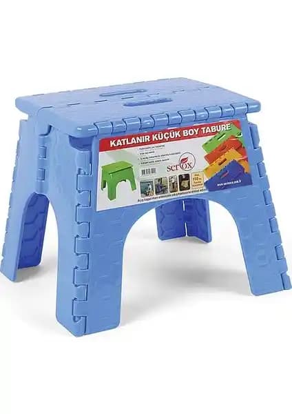 İki Katlanabilir Tabureyi Karşılaştırma: Saral Küçük S 2013 ve Violet Plastik Orta