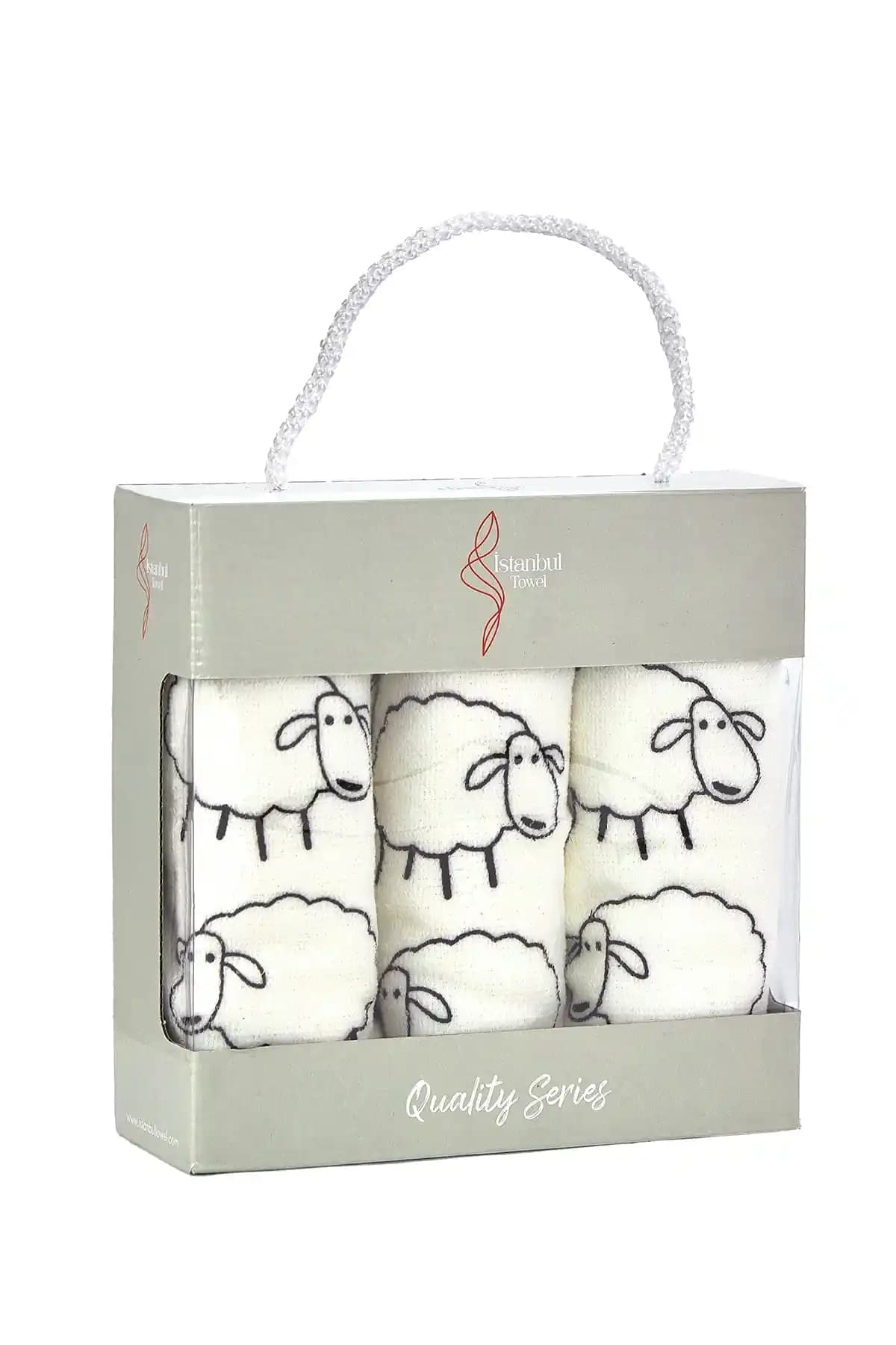 İstanbul Havlu Country Serisi Mutfak Havlusu 3'lü Paket Yüksek Kalite ve Estetik Tasarım