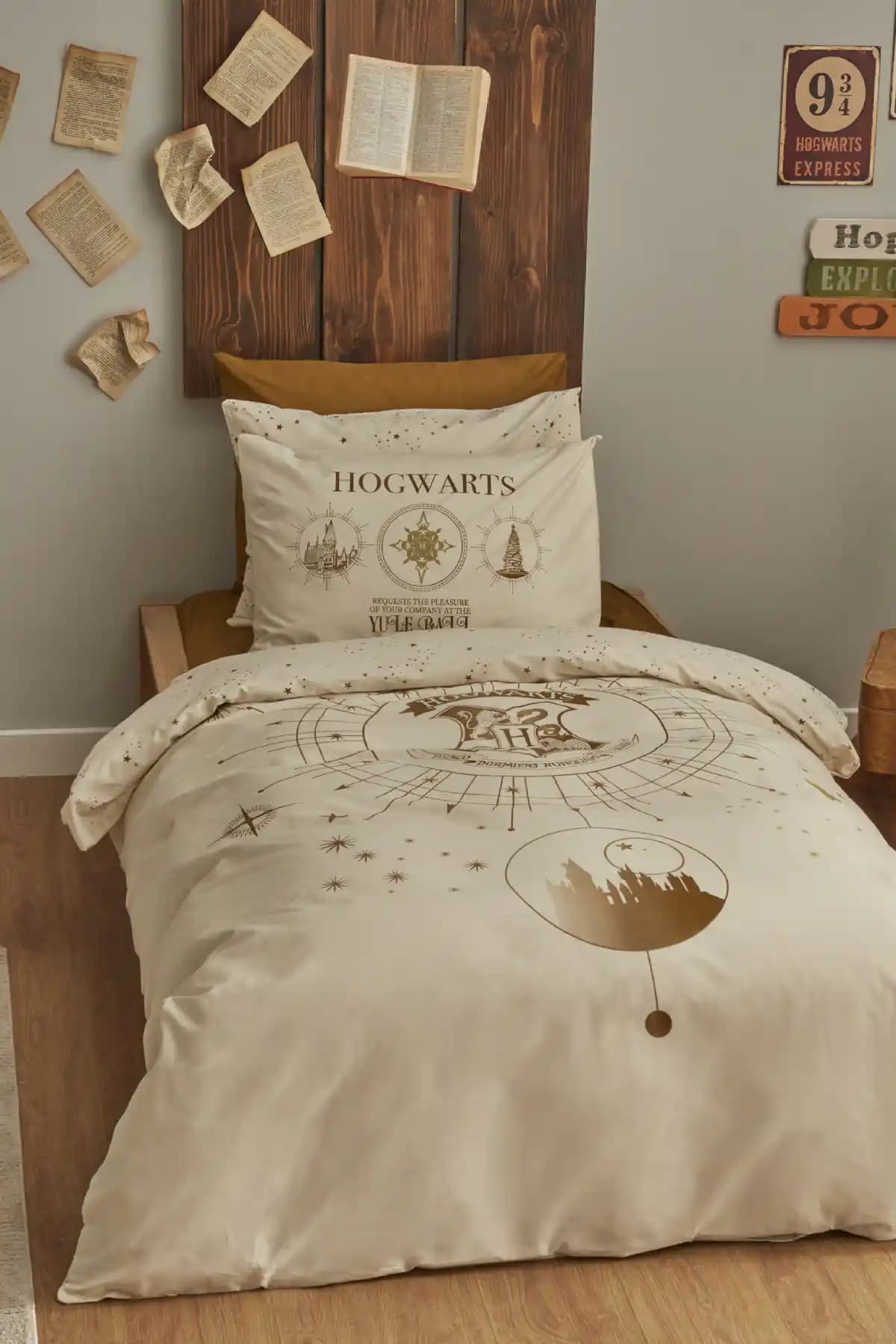 Karaca Home Harry Potter Charm %100 Pamuk Tek Kişilik Nevresim Takımı