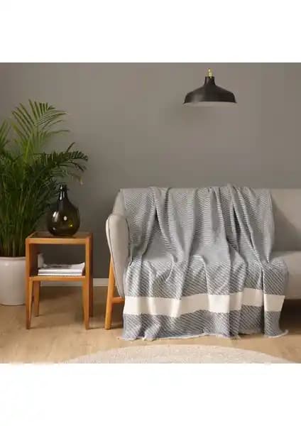 Karaca Home Wilma Antrasit Koltuk Örtüsü: Şık ve Dayanıklı Ev Dekorasyonu Çözümü