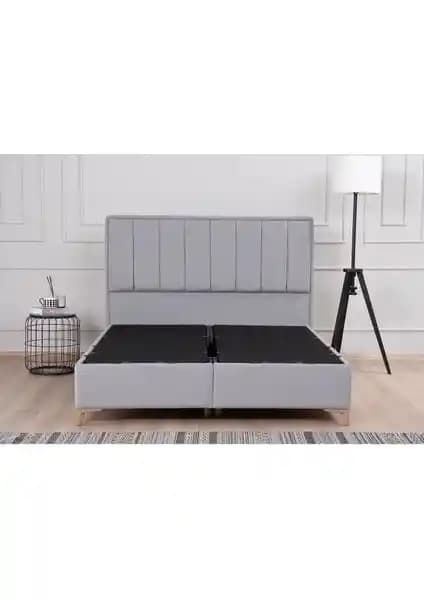 Kilim Mobilya Gold Therapy Sandıklı Baza Gri: Modern ve Dayanıklı Yatak Odası Çözümü